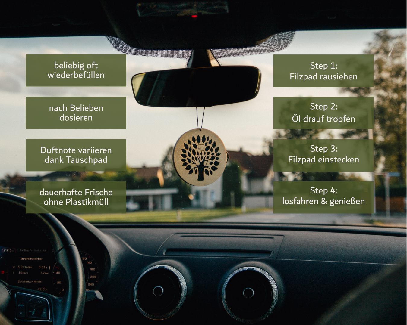 Timberfreshy© Autoduft "Kompass"