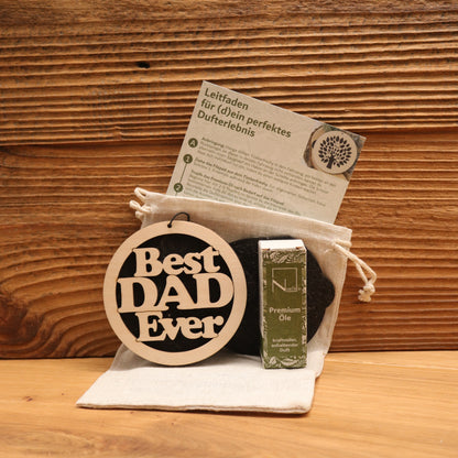 Autoduft Timberfreshy© BestDad + 10ml Premium-Öl